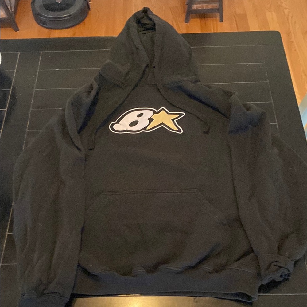 Brian’s Hockey men’s black hooded sweatshirt, size XL